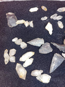 Native American Artifacts Lot / Frame Arrowheads Collection 12”x8” Frame #10
