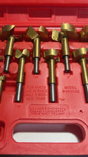 MASTERGRIP 480082 16pc Titanium Plated Bit Set Carrying Case