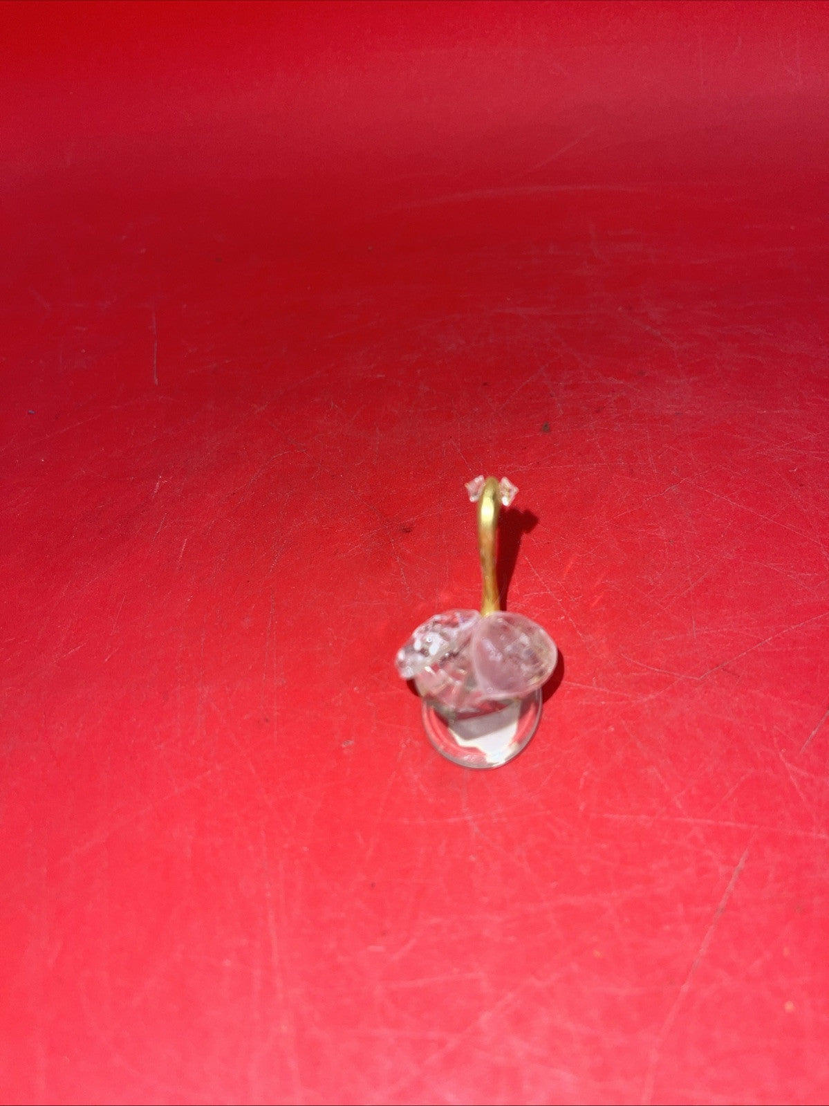 Crystal figurine Bunnies, Swan and Flower