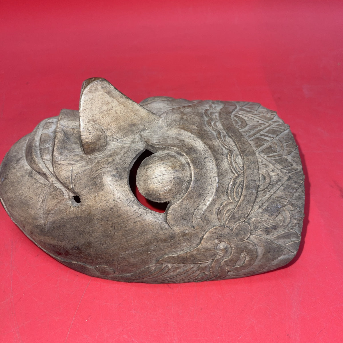 VINTAGE BALINESE/ INDONESIAN  WOOD JAVA TOPENG MASK