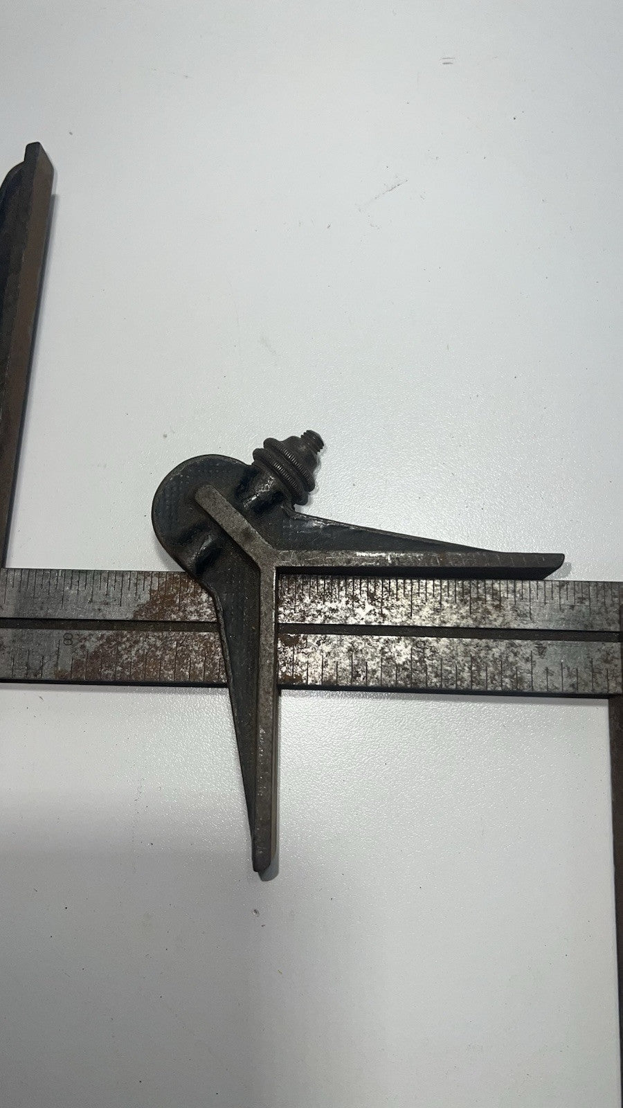 L.S.Starrett 12" Combination Square 4pc Set Hardened Vintage USA
