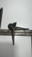 L.S.Starrett 12" Combination Square 4pc Set Hardened Vintage USA