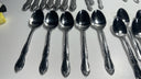Simeon L & George H Rogers Oneida Xtra Jasmine Flatware Set / 48 Pieces