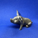 Vtg Hudson Pewter WF Pig THE HAM Figurine