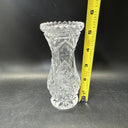 Hofbauer Collection Lead Crystal Vase With Bird 5 1/3” Tall