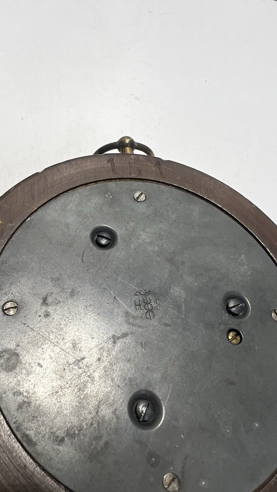 RARE: Vintage 7.5" Face Wall Barometer, by A. Schüren, Köln, Marzellenstr. 53