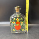 Sweden Burning Heart Multicolored Hand Painted Jug or Decanter