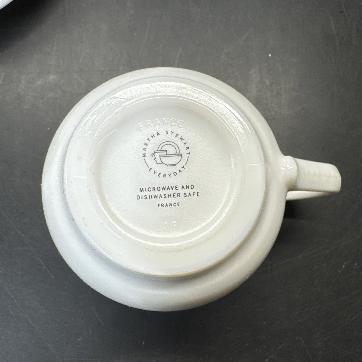 Martha Stewart Everyday 5.5” Coffee Cups (7pcs) And Saucers (5pcs)