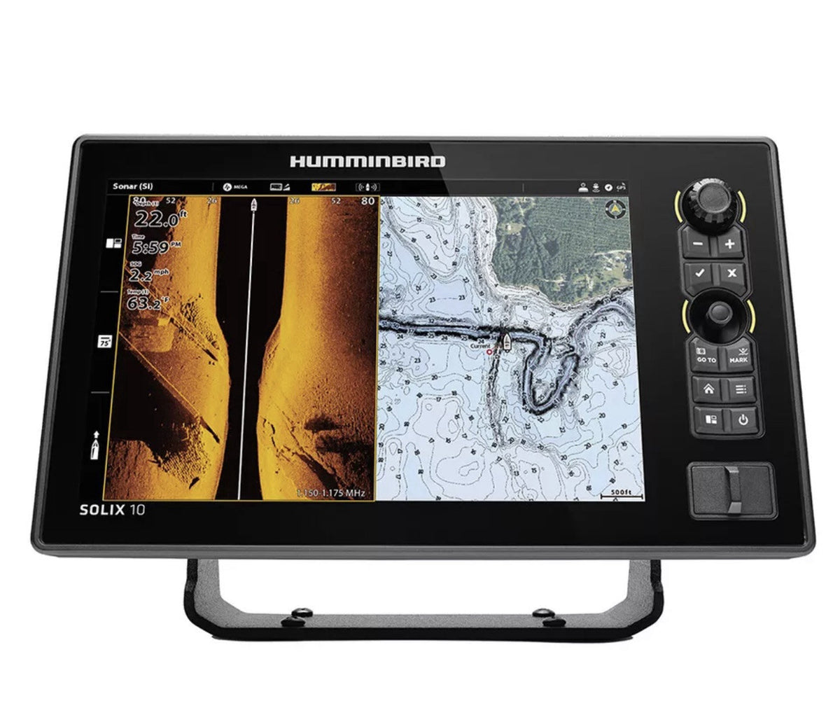 Humminbird Solix 10 411530-1 . Chirp. Mega SI+. Mega DI+. G3. With Transducer
