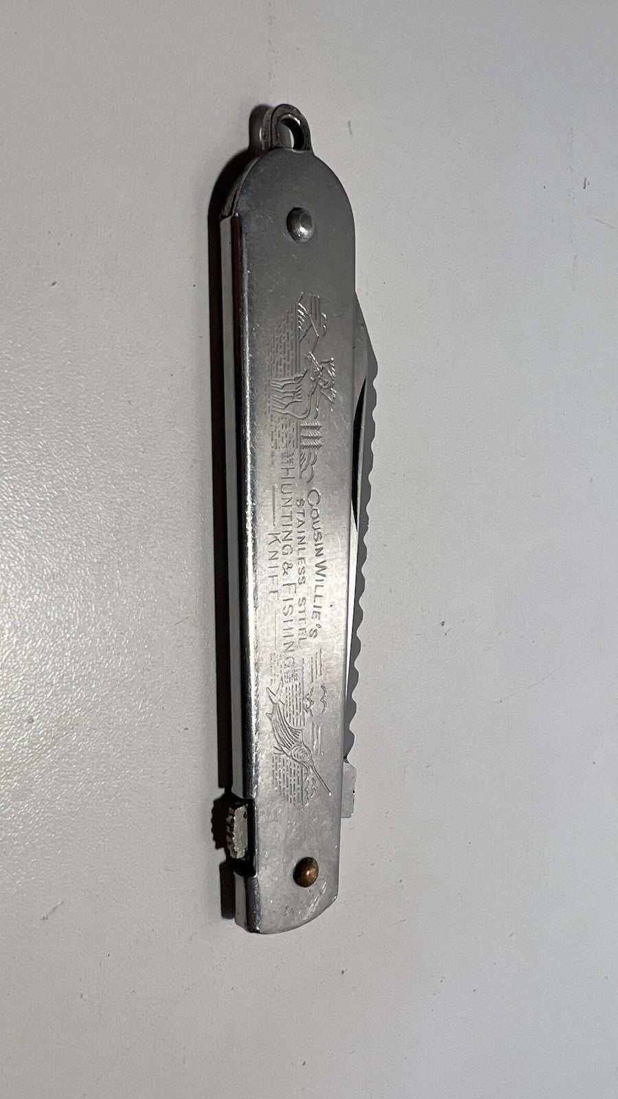 George Schrade USA Stainless G. Schrade's Hunting & Fishing Pocket Knife