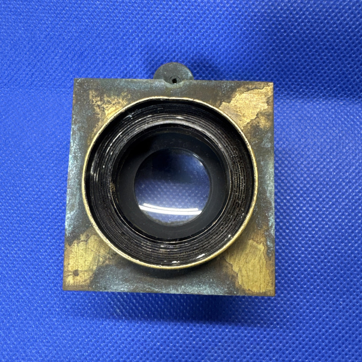 Antique Brass Lens Wollensak Optical Co./ For Parts