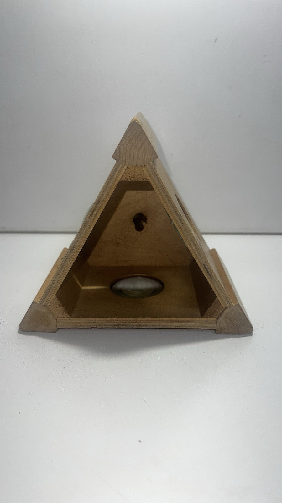 Rare Vintage Creative Playthings Wooden Magnifier with 3 Lenses – 1960s Toy