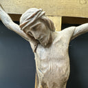 Vintage Wooden Cross Religious 7.5”x13.5”