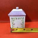 Vintage 1989 Lenox Spice Village THYME Jar With Lid (has Ships)