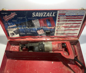 Milwaukee Heavy Duty Sawzall, Model 6509-21, Used, Tested, Case