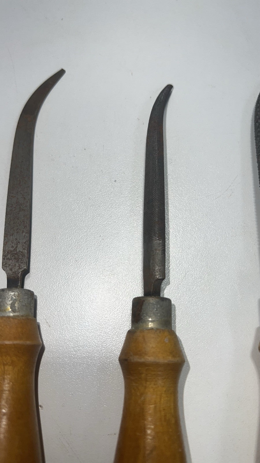 Set of 3 NICHOLSON  Bent Riffler Rasps