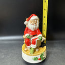 Vintage 1976 Josef Original Ceramic Christmas Sleepy Santa Musical Figurine
