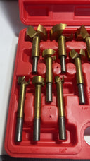 MASTERGRIP 480082 16pc Titanium Plated Bit Set Carrying Case