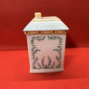 Vintage 1989 Lenox Spice Village BASIL Jar w/Lid