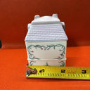 Vintage 1989 Lenox Spice Village CHIVE Jar With Lid