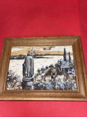 Handpainted Birch Bark Kyiv Ukraine  1994