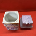 Vintage 1989 Lenox Spice Village MARJORAM Jar & Lid