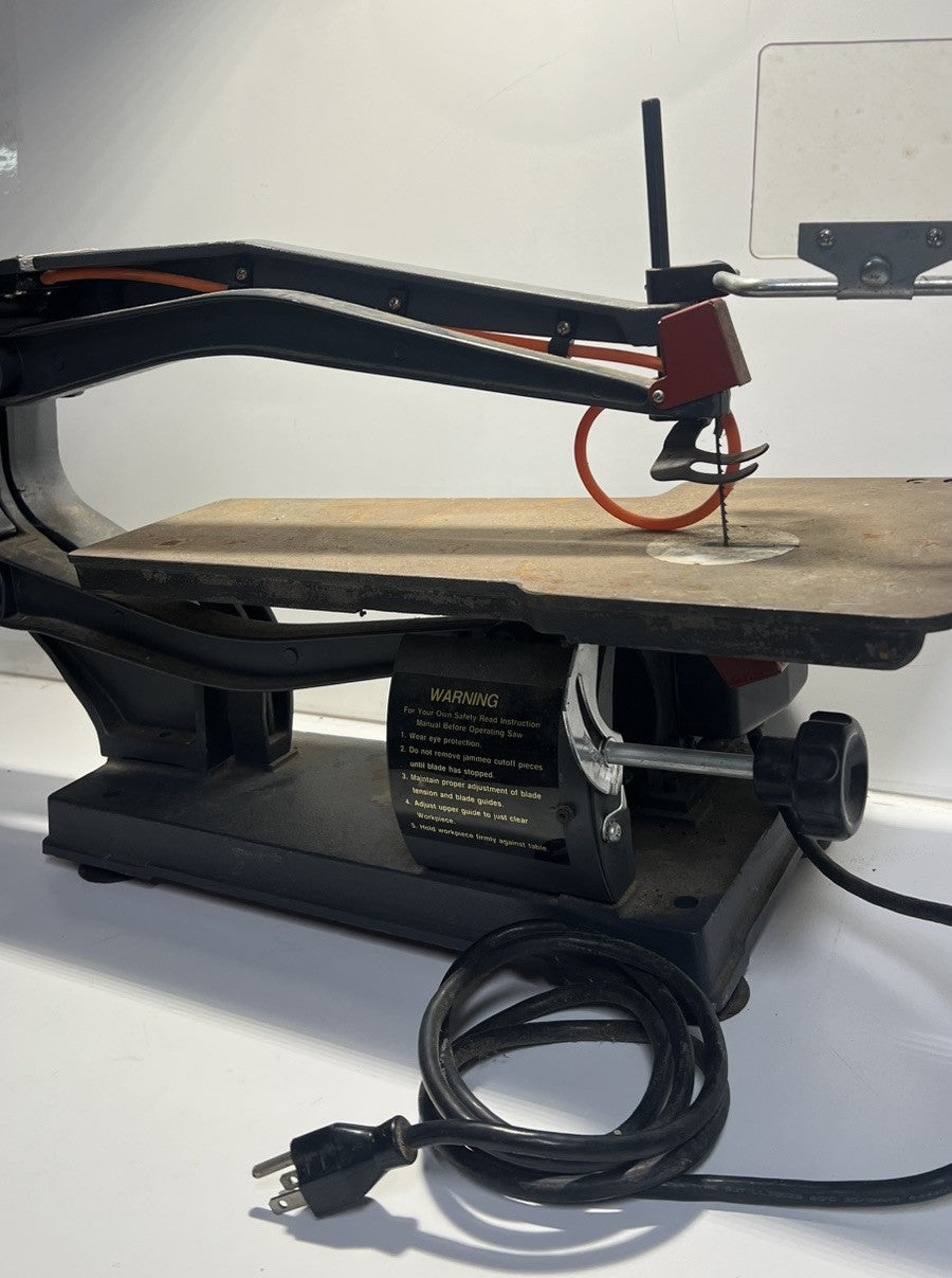 Collins Quality 18” Scroll Saw MS-18 TG11013 1/8HP 115V 1720RPM - Tested, Works