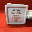 Vintage 1989 Lenox Spice Village SAGE House Jar With Lid