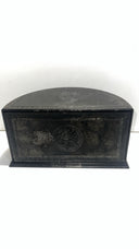 Vintage 1920s Art Deco Black Bakelite Compact Case – Rare Collectible