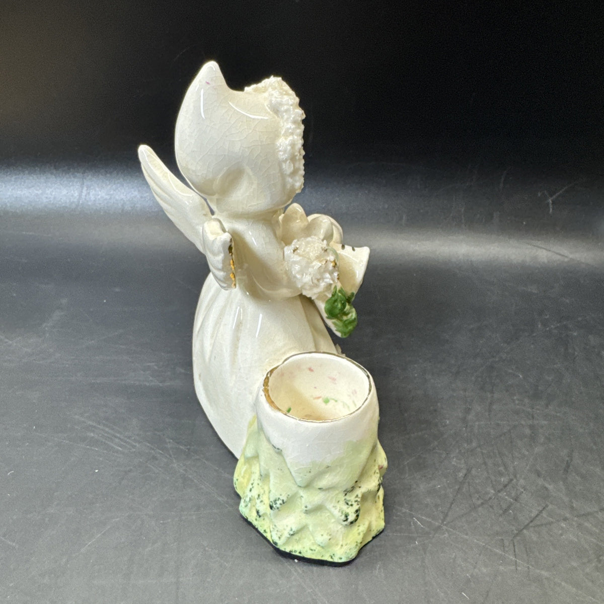 Vintage Artmark Christmas Angel Candle Holder Japan 1950’s