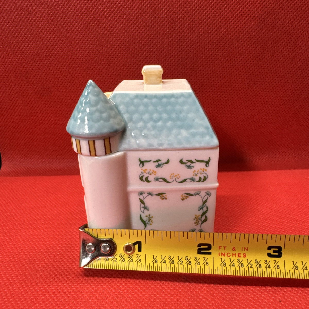 Vintage 1989 Lenox Spice Village PARSLEY Jar With Lid