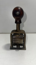 Vintage Roberts Model 49A Numbering Machine – 6 Wheels, Made in England