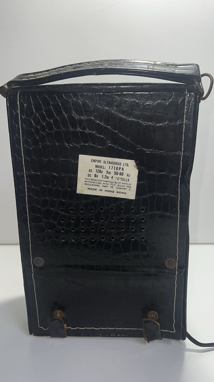 Vintage Empire Ultrasonics 1710PA Multi-Band Radio AM/FM/AIR/PB/WB Works