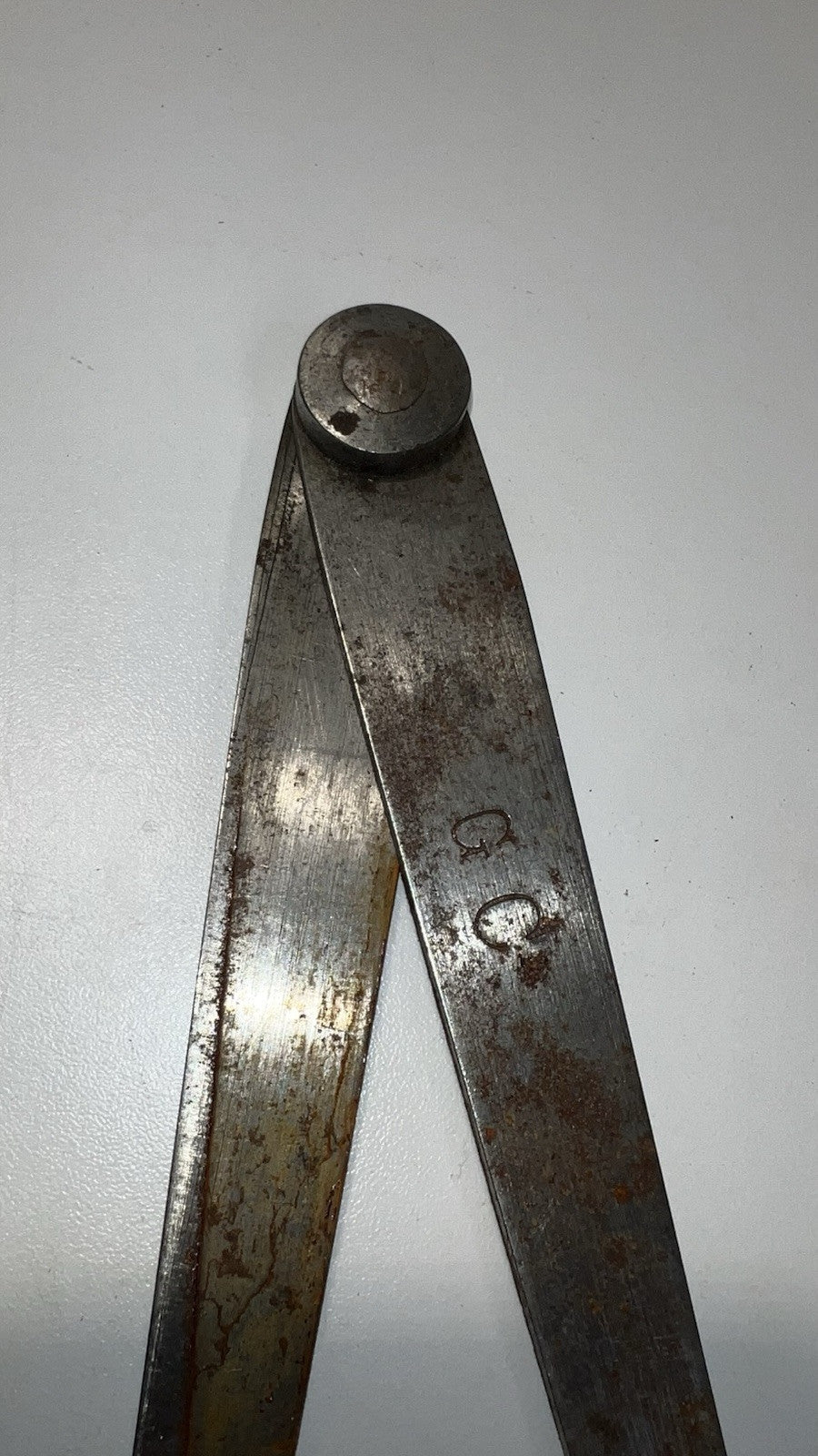 Lot of 5 Vintage Machinist Dividers Calipers Tools.