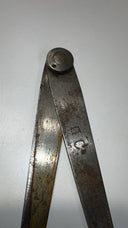 Lot of 5 Vintage Machinist Dividers Calipers Tools.