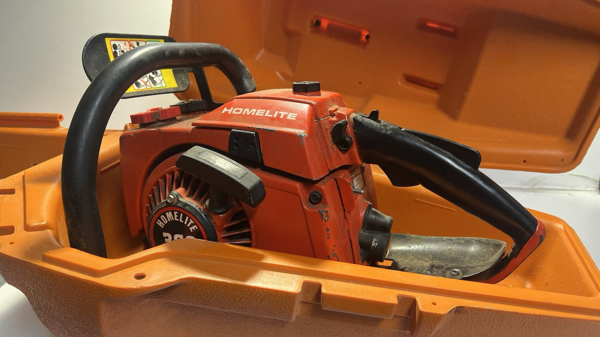 Homelite 360 Automatic Chainsaw  - Powerhead / 10501A - unverified. With Case.
