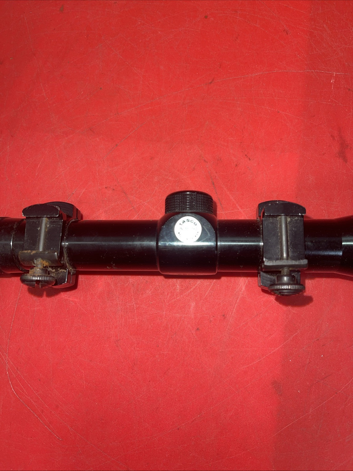 Vintage Tasco Pronghorn 4X32 Duplex Reticle Gloss Black Rifle Scope