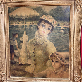 Huldah Prints Vintage Frames 1950s Woman and Young Girl